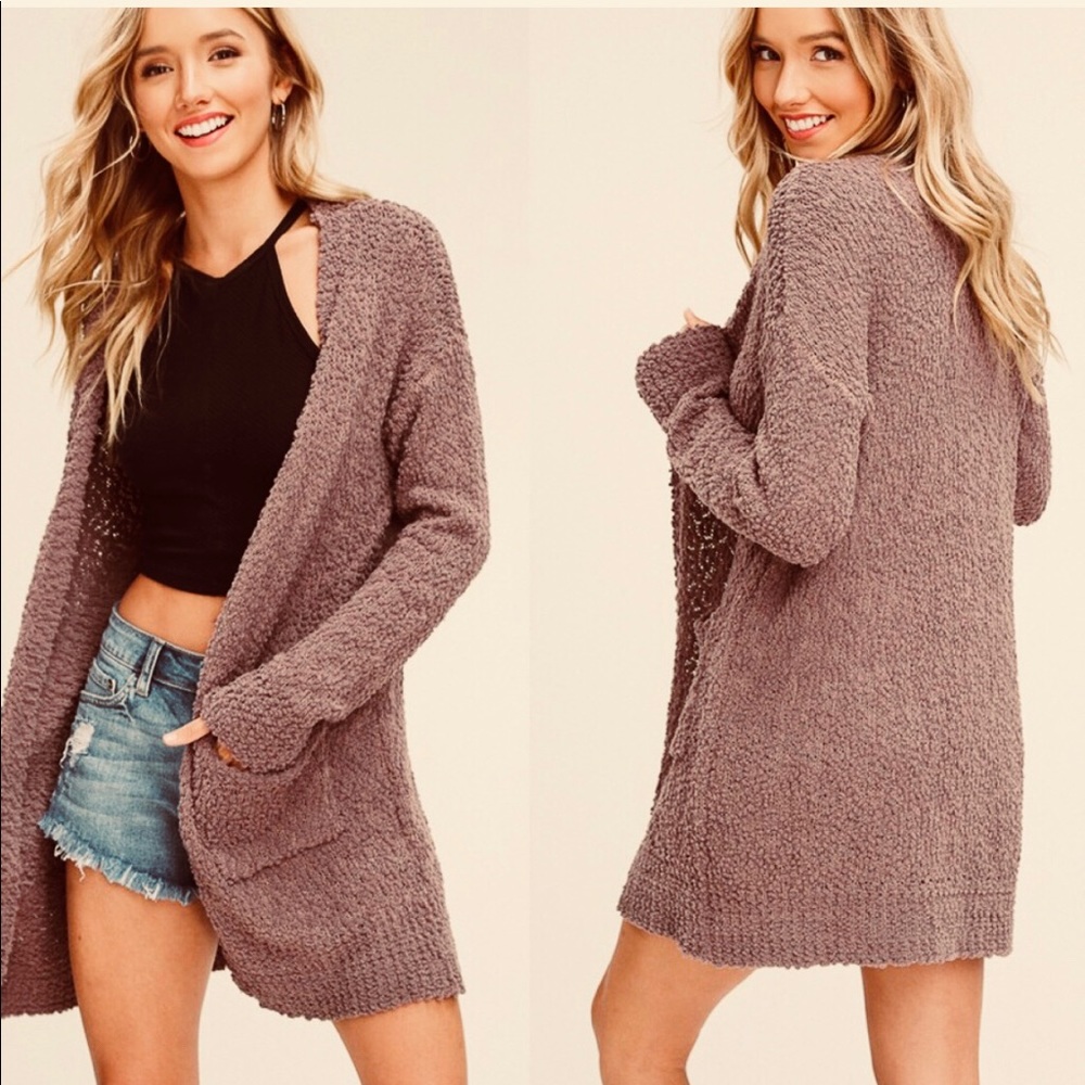 Super Soft Popcorn Cardigan